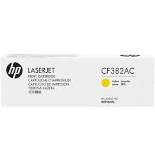 HP 312A Original Laser Toner Cartridge - Yellow - 1 Pack