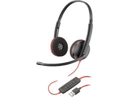 HP POLY BLACKWIRE 3220 STEREO USB-A HEADSET