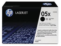 Cartouche de toner laser authentique HP 05X - Noir - 1 paquet