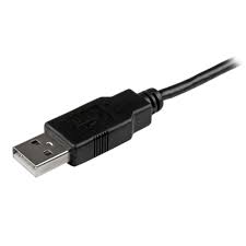 StarTech.com 1 ft Mobile Charge Sync USB to Slim Micro USB Cable for Smartphones and Tablets - A to Micro B M/M