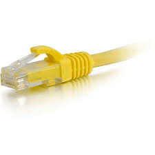 Câble de raccordement Ethernet C2G Cat6 sans accroc non blindé (UTP) de 20 pieds - Jaune