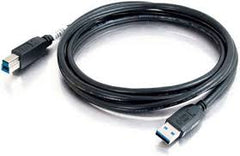 C2G 3.3ft USB A to USB B Cable - USB Type-A to Type-B Cable - Black - M/M