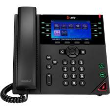 TÉLÉPHONE IP HP POLY VVX 450 12 LIGNES ET COMPATIBLE POE AVEC ALIMENTATION ÉLECTRIQUE-US