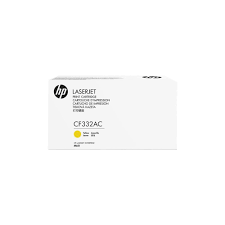 HP 654A Original Laser Toner Cartridge - Yellow - 1 / Box