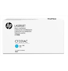 HP 654A Original Laser Toner Cartridge - Cyan Pack