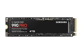 SAMSUNG 990 PRO SERIES - 4TB PCIE GEN4. X4 NVME 2.0