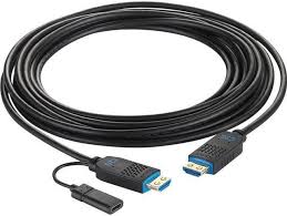 Câble audio/vidéo à fibre optique performant C2G