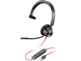 CASQUE MONAURAL USB-C HP POLY BLACKWIRE 3210