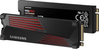 DISSIPATEUR THERMIQUE SAMSUNG 990 PRO - 2 To PCIE GEN4. X4 NVME 2.0