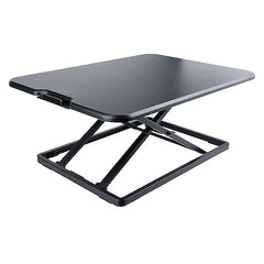 StarTech.com Standing Desk Converter for Laptop, Up to 8kg/17.6lb, Height Adjustable Laptop Riser, Table Top Sit Stand Desk Converter