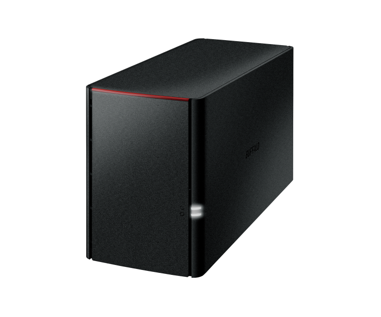 BUFFALO LinkStation 220 8 To NAS Home Office Stockage de données en cloud privé avec disques durs HDD inclus/Stockage connecté au réseau informatique/Stockage NAS/Stockage réseau/Serveur multimédia