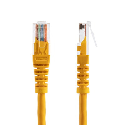 StarTech.com Câble de brassage UTP Cat5e moulé jaune de 2 pieds