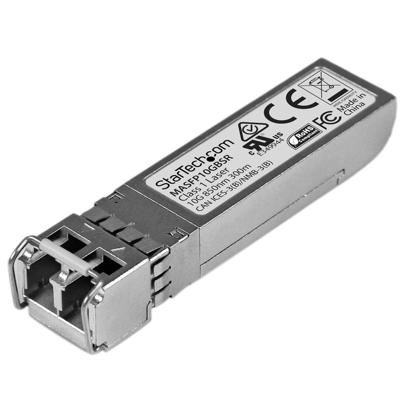 StarTech.com Cisco Meraki MA-SFP-10GB-SR Comp. SFP+ Module - 10GBASE-SR - 10GbE Gigabit Ethernet Multimode Fiber MMF Optic Transceiver