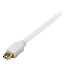 StarTech.com 3 ft Mini DisplayPort to DVI Active Adapter Converter Cable - mDP to DVI 1920x1200 - White