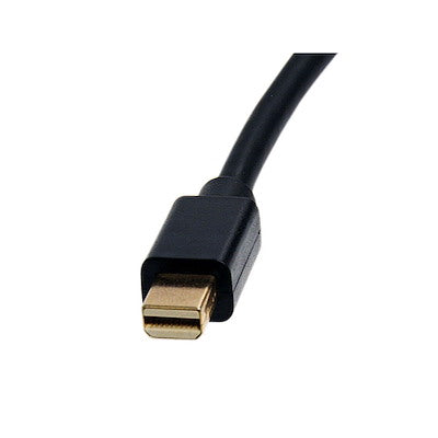 StarTech.com Mini DisplayPort to HDMI Adapter, mDP to HDMI Adapter Dongle, 1080p, Mini DP 1.2 to HDMI Video Converter, 12" Long Cable