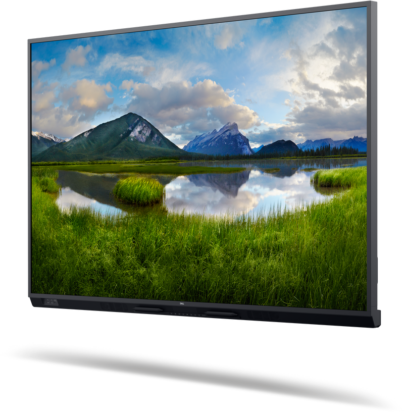 Moniteur Dell 75 D7523QT, IPS, plat, 4K UHD (2160p) 3840 x 2160, 75 pouces, 1,07 billet