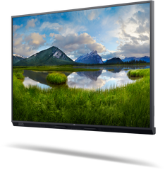 Moniteur Dell 75 D7523QT, IPS, plat, 4K UHD (2160p) 3840 x 2160, 75 pouces, 1,07 billet