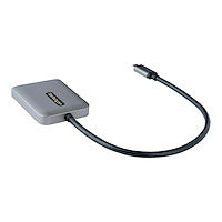 StarTech.com Adaptateur USB-C vers double HDMI, hub MST multi-moniteurs USB Type-C, double extension/répartiteur d'affichage pour ordinateur portable HDMI 4K 60 Hz, Windows