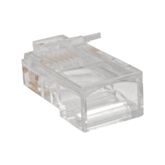 Connecteur modulaire Tripp Lite RJ45 pour conducteur UTP à torons ronds, 4 paires Cat5e, paquet de 100