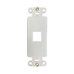 Tripp Lite N042DAB-001V-IV 1-Port Antibacterial Wall-Mount Insert, Ivory