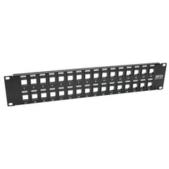 Tripp Lite N062-032-KJ 32 ports 2U RackMount non blindé Keystone vierge/Panneau de brassage multimédia