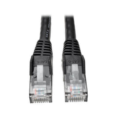 Tripp Lite 15-ft. Cat6 Gigabit Snagless Molded Patch Cable(RJ45 M/M) - Black