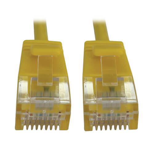 Câble réseau de raccordement UTP Tripp Lite N261-S03-YW Cat6a