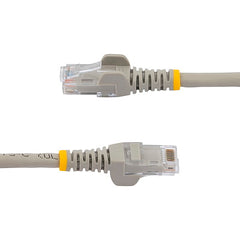 StarTech.com 6ft CAT6 Ethernet Cable - Gray Snagless Gigabit - 100W PoE UTP 650MHz Category 6 Patch Cord UL Certified Wiring/TIA