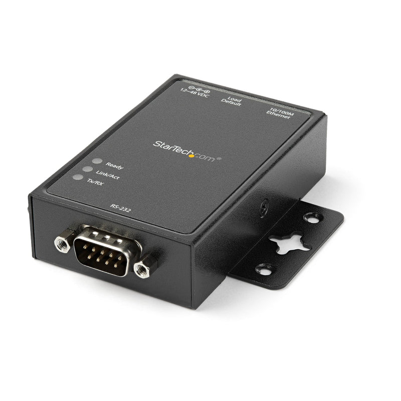 StarTech.com Convertisseur/Serveur de périphériques Ethernet série vers IP RS232 1 port - Aluminium