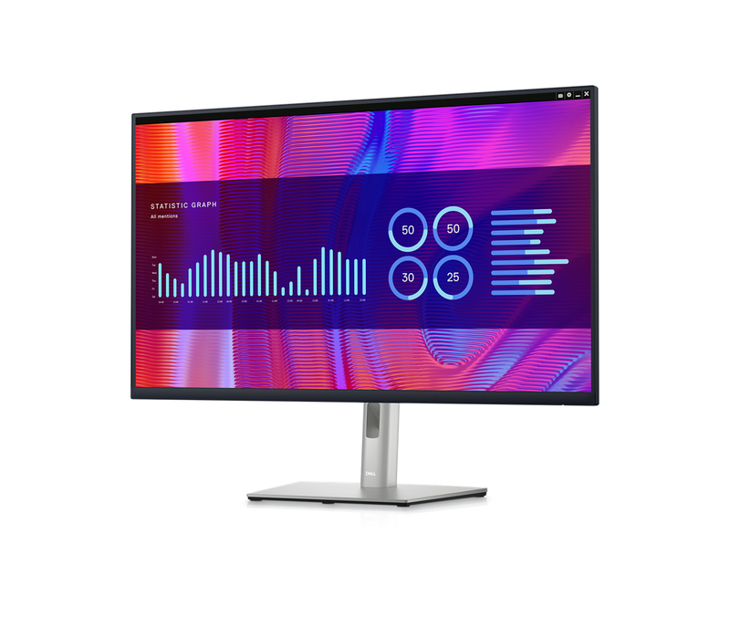 Moniteur ACL QHD Dell P3223DE de 32 po - 16:9 - Noir, Argent