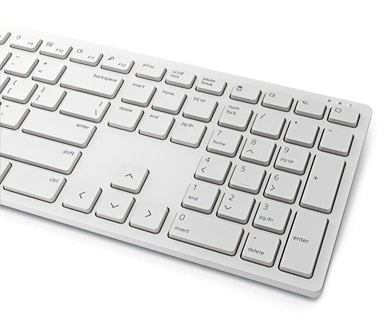 Clavier et souris sans fil Dell Pro KM5221W Blanc Canada Multilingue 