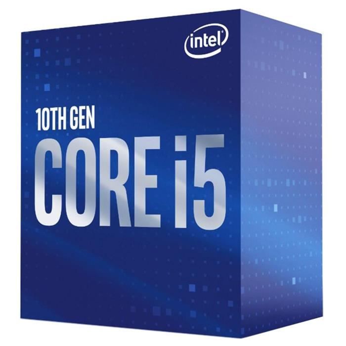 Processeur Intel Core i5 (10e génération) i5-10400 Hexa-core (6 cœurs) 2,90 GHz - Pack de vente au détail