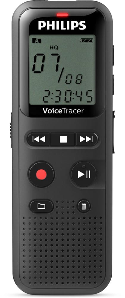 Le VoiceTracer 1160 est l'enregistreur vocal idéal pour capturer des notes, des idées et