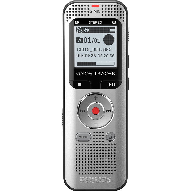 PHILIPS 8GB VOICE RECORDER WITH SEMBLY SPEECH-TO-TEXT SOFTWARE