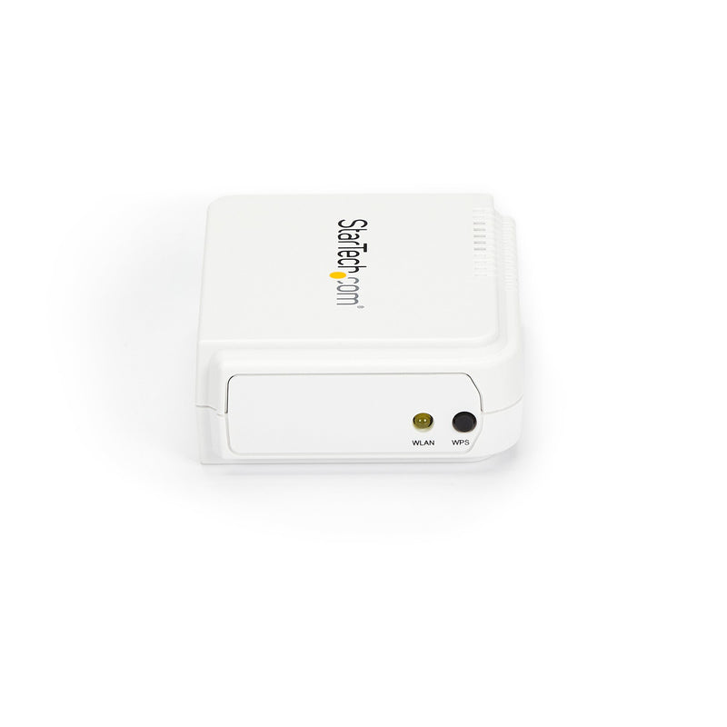 StarTech.com Serveur d'impression réseau sans fil N USB 1 port avec port Ethernet 10/100 Mbps - 802.11 b/g/n