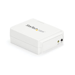 StarTech.com 1 Port USB Wireless N Network Print Server with 10/100 Mbps Ethernet Port - 802.11 b/g/n