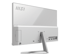 MSI Modern AM241 AIO Desktop, 23.8IN FHD IPS-Grade LED, Intel Pentium G7505, 4GB Memory, 128GB SSD, WiFi 5, BT 5.1, White, Windows 10 PRO (11M-207US)