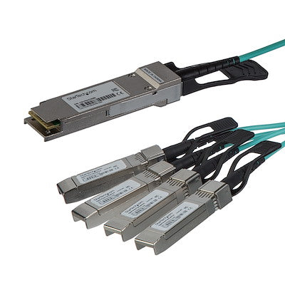 StarTech.com Câble de dérivation AOC pour Cisco QSFP-4X10G-AOC7M - 7 m 40G 1x QSFP+ vers 4x SFP+ Câble AOC - 40GbE QSFP+ Fibre optique active 23 pieds