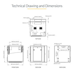 StarTech.com 12U 19