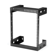 StarTech.com 2-Post 12U Heavy-Duty Wall-Mount Network Rack, 19