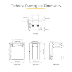 StarTech.com Armoire réseau murale 15U 19