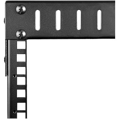 StarTech.com 2-Post 8U Heavy-Duty Wall Mount Network Rack, 19" Open Frame Server Rack with Adjustable Depth, Data Rack for IT Equipment~