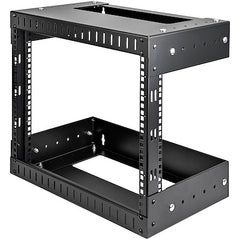 StarTech.com 2-Post 8U Heavy-Duty Wall Mount Network Rack, 19