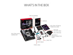 Carte mère de bureau de jeu Asus ROG Strix X670E-I GAMING WIFI - Chipset AMD X670 - Socket AM5 - Mini ITX 