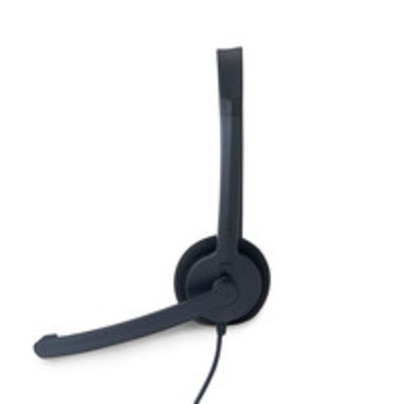 Verbatim Mono Headset with Microphone and In-Line Remote