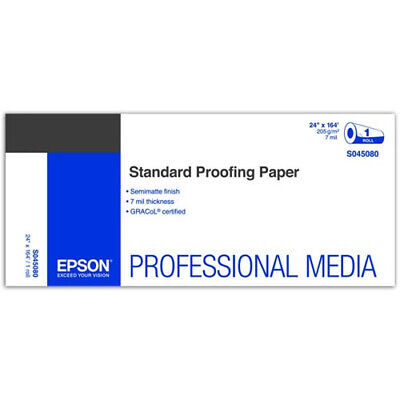 Papier d'épreuvage standard EPSON, rouleau de 24 x 164