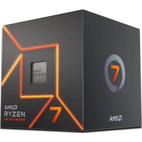 AMD RYZEN 7 7700 WITH WRAITH PRISM COOLER RADEON GRAPHICS 8/16 65W AM5 40MB 5300