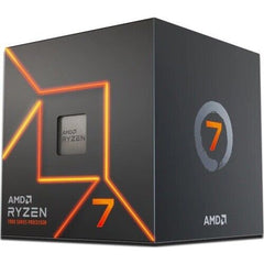 AMD RYZEN 7 7700 AVEC REFROIDISSEUR WRAITH PRISM RADEON GRAPHICS 8/16 65W AM5 40MB 5300