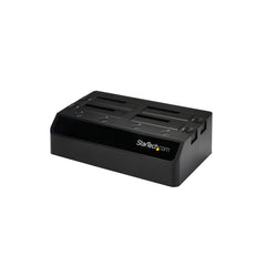 StarTech.com Station d'accueil 4 baies USB 3.0 vers disque dur SATA, station d'accueil SSD/HDD SATA III 2,5/3,5