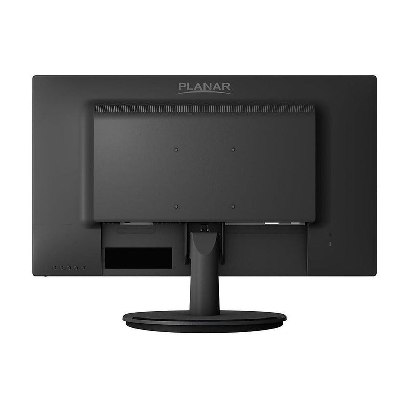 Écran LCD LED IPS noir de 27 pouces avec cadre étroit, angles de vision larges, entrée VGA et DVI